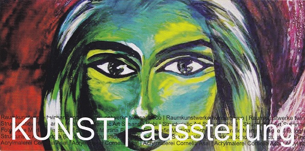 Flyer der Vernissage im Landratsamt 1