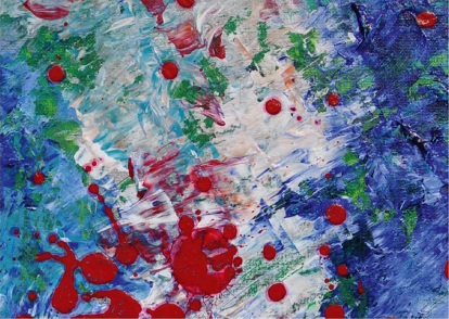 Ihre Bilder stellt Cornelia Asal in der Galerie Hechelmann in Lindau aus. (Foto: Gem&auml;lde Sommerlust (40&times;50) von Cornelia Asal)